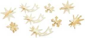 Drewniane ozdoby świąteczne Sky treasures, zestaw 9 szt.