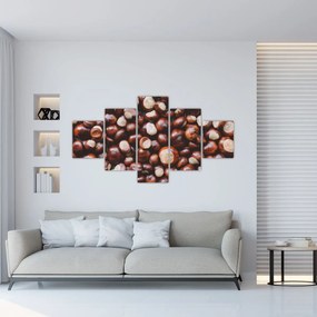 Obraz - Dojrzałe kasztany (125x70 cm)