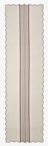 Bieżnik Na Stół 50x160 Cm Z Bawełny Cervik Kremowa Tapioca - Sklum