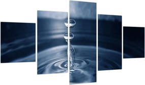 Obraz - Krople (125x70 cm)