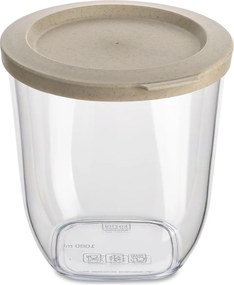 Pojemnik plastikowy na żywność sypką CONNECT, hermetyczny, 1000 ml, KOZIOL