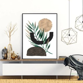 Plakat - Symboliczna abstrakcja (A4)