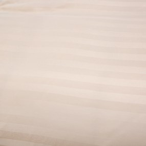 PrzytulneMieszkanie.pl PrzytulneMieszkanie.pl Hotelowa pościel z mikrofibry JASMINE szampański - pasek 2 cm Rozmiar pościeli: 70 x 90 cm | 140 x 200 cm