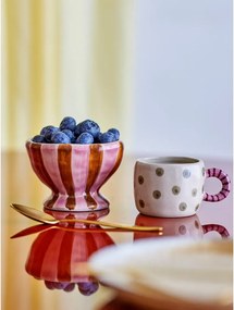 Czerwono-różowa ceramiczna miska dla dzieci ø 9 cm Nini – Bloomingville