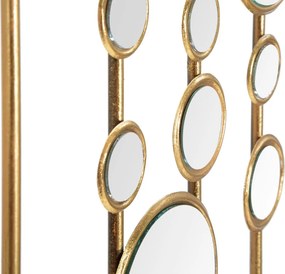 Ozdoba na ścianę z lusterkami, 35,5 x 90 cm