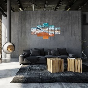 Obraz plaży morskiej (125x70 cm)