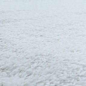 Biały okrągły dywan ø 80 cm Fluffy – Ayyildiz Carpets