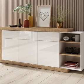 Komoda SINFONIA 200 cm do Salonu Sypialni Dąb
