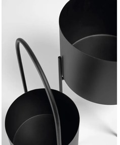 Metalowe osłonki na doniczki zestaw 2 szt. ø 25 cm Mash – Kave Home