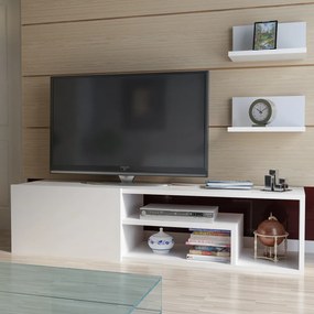 Stolik TV Zeplin White
