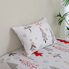 Poszewka dekoracyjna JINGLE 50x70 cm, biała