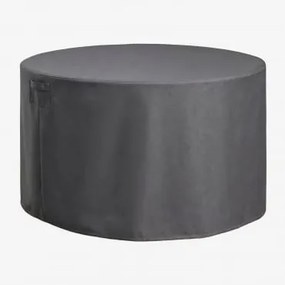Pokrowiec Ochronny Na Okrągły Stół Ogrodowy Otley Gris Antracita & Ø160 Cm - Sklum