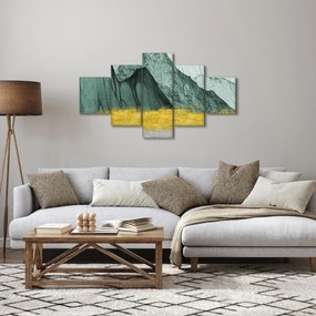 Obraz - Emerald Mountains N⁰2 (125x70 cm)