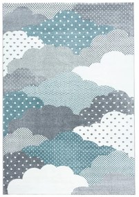 Niebiesko-szary dywan dziecięcy 80x150 cm Bambi – Ayyildiz Carpets