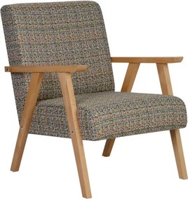 Fotel vintage PR w stylu retro