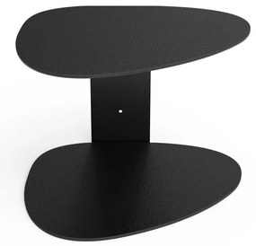 Czarna stalowa półka 29 cm Curve Bull – LIND DNA