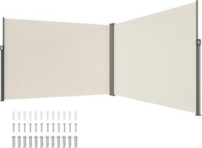 Boczne Marki Retrakcyjne SucceBuy, 200 x 600 cm, Ogródzenie Oddzielające dla Patio