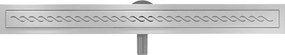 Mexen Flat 360° M18 odpływ liniowy obrotowy 100 cm, inox - 1023100-40