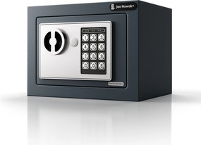 Mini sejf domowy elektroniczny na kod, na pieniądze i biżuterię, 230x170x170 mm: HECTOR