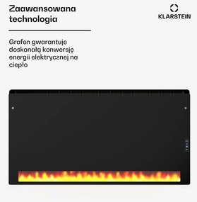 Klarstein ZenHeat Graphene panel ścienny na podczerwień 1300 W