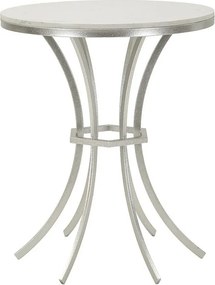 Stolik Kawowy VKH807, Srebrny, 56x56x68 cm, Kendra Home