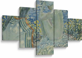 Obraz - Frederick Carl Frieseke, On the Bank, reprodukcje (125x70 cm)