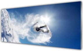 Szkło Ozdobne do Kuchni Zimowe Szaleństwo na Stoku