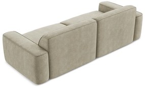 Beżowa sofa z tkaniny szenilowej 244 cm Omao – Makamii