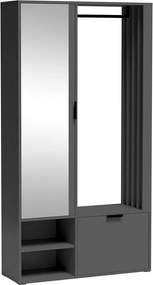 MINIO go for it, Garderoba MELO UNI w kolorze grafit