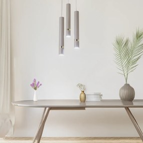 Lampa wisząca kaszmir złoty JOKER CASHMERE/GOLD 3xGU10 (koło)