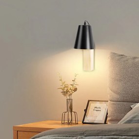 LAMPA KINKIET LOFT APP1279-1W BLACK