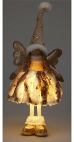 Świąteczna dekoracja świetlna Stojący anioł, 50 cm, LED, na baterie