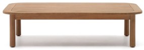 Stolik z litego drewna eukaliptusowego w naturalnym kolorze 89x140 cm Sacova – Kave Home