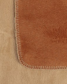 Koc Cosy Home 150x200cm Cognac&amp;Beige