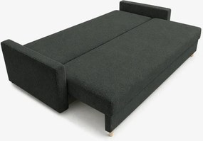 Sofa z Funkcją Spania MARIELA Ciemnoszara Skandynawska