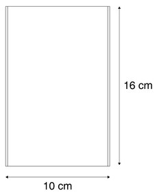 Nowoczesny kinkiet Gunmetal 2-źródła światła - Otan S