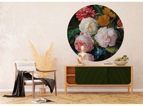 Okrągła fototapeta Old Painting 125 x 125 cm, 2części