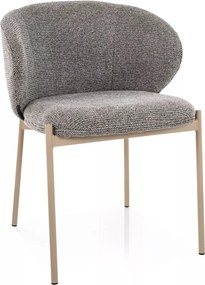 Krzesło jadalniane Kioto Signal, nogi kaszmir