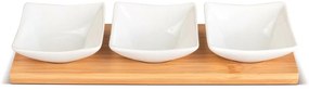 Lamart LT9217 4-częściowy zestaw misek Bamboo, 26x 8 cm