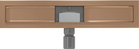 Mexen Flat korpus do odpływu liniowego 60 cm, miedź szczotkowana - 1C15060