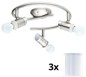 Eglo - LED reflektor MY CHOICE 3xE14/4W/230V chrom/biały
