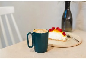 Ciemnozielone kamionkowe kubki zestaw 2 szt. 250 ml Fuori – Vialli Design
