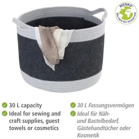 Tekstylny koszyk Bea – Wenko