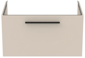Kremowa wisząca szafka pod umywalkę 80x44 cm i.Life B – Ideal Standard