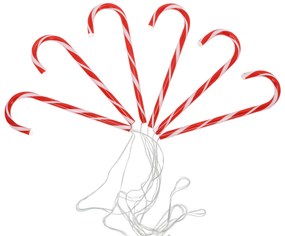 Zestaw 4 lamp świątecznych, 47 cm