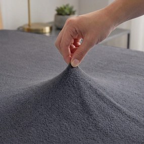 4Home prześcieradło frotte IDEAL antracyt, 90–100 x 200 cm, 90–100 x 200 cm