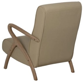 Beżowy fotel Weave – Ixia