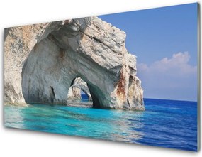 Panel nad blat kuchenny Spokojna Tafla Błękitu