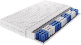 Masseno Materac NOCTIVO 120x200 cm sprężynowy kieszeniowy dwustronny średnio twardy H3
