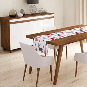 Bieżnik ze świątecznym motywem 40x140 cm Snowflakes – Mila Home